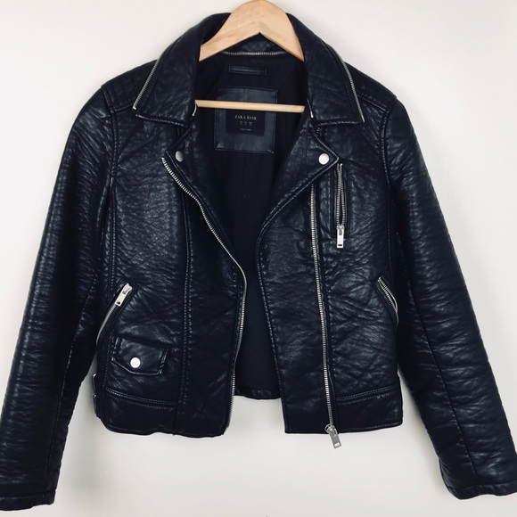 Zara Jackets & Blazers - ZARA Motorcycle Black Jacket